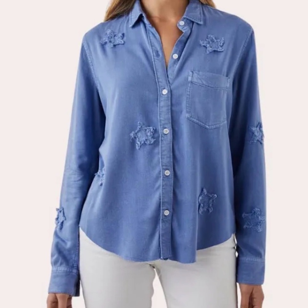 NEW Rails Ingrid Stars Blouse